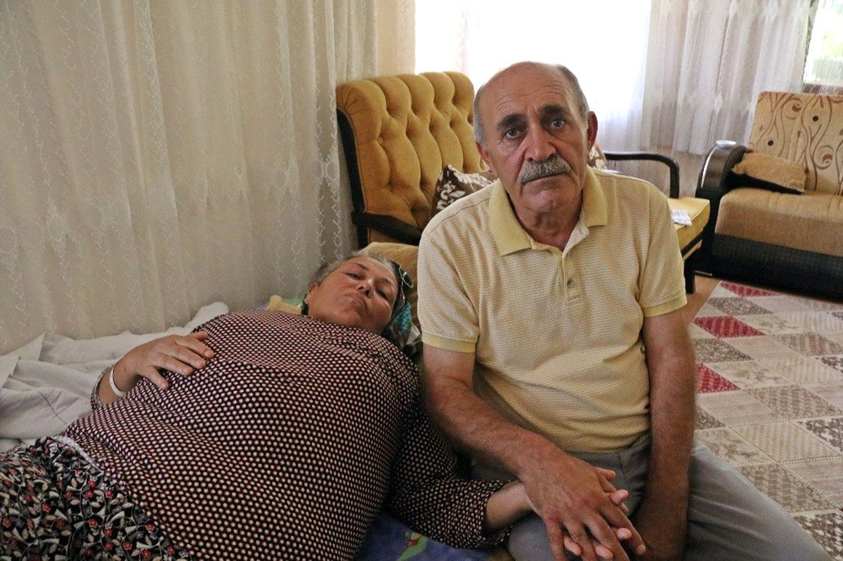 Araçlarıyla 150 metrelik uçurumdan yuvarlanan yaşlı çift o anları anlattı