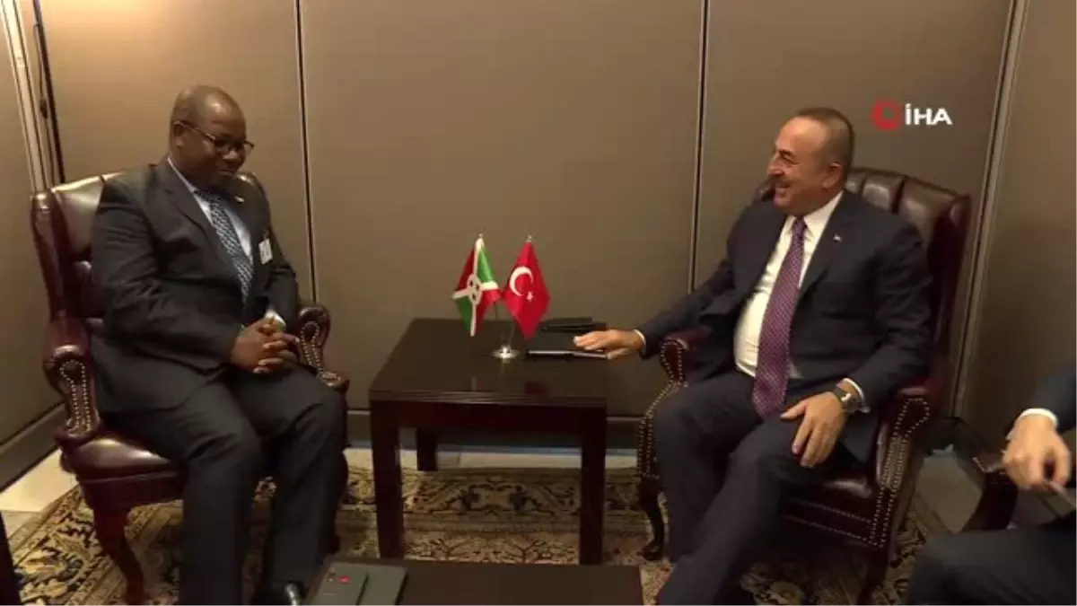 Bakan Çavuşoğlu, Burindili mevkidaşı ile görüştü