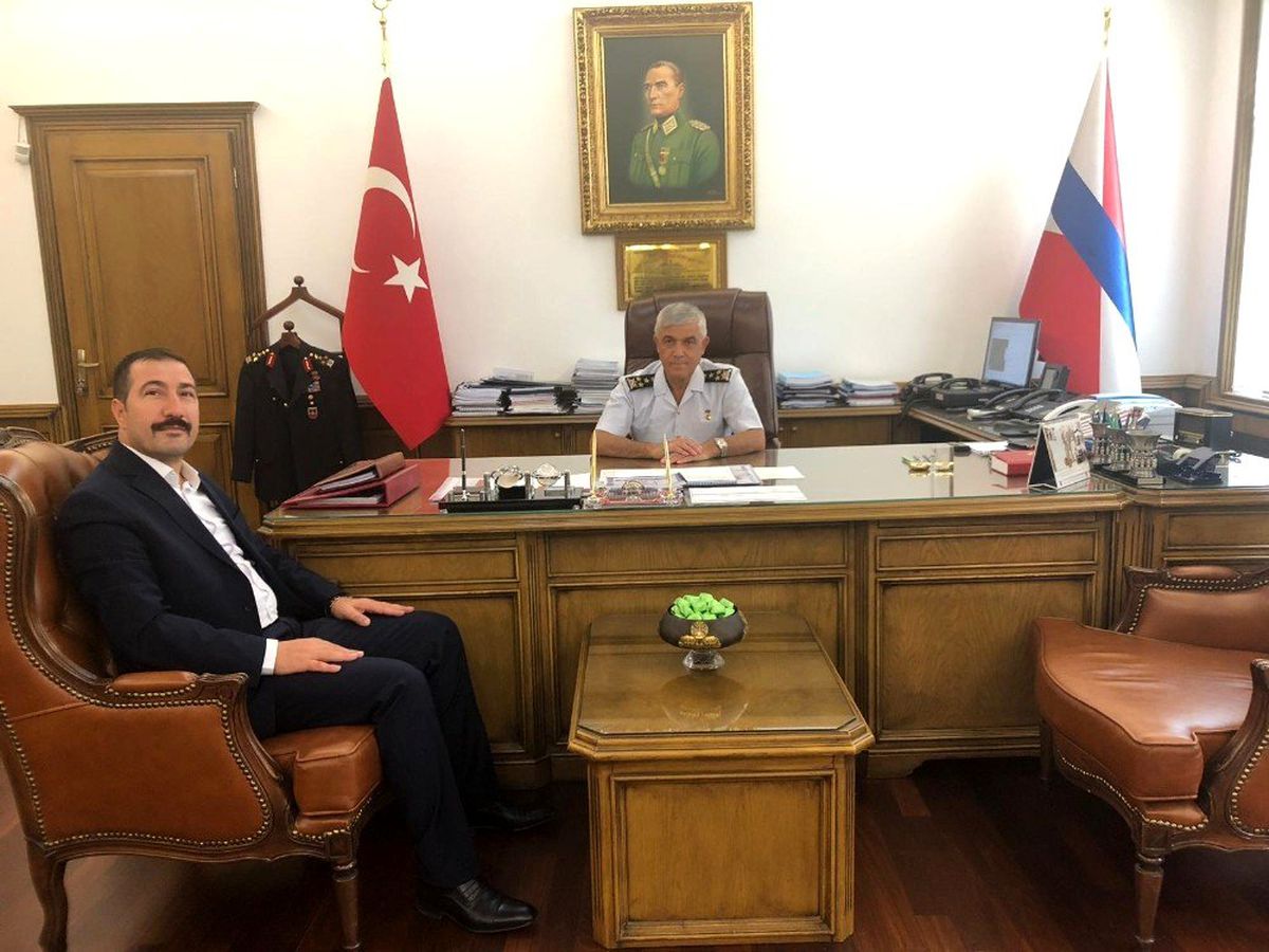 Başkan Kahraman\'dan Jandarma Genel Komutanı Orgeneral Çetin\'e ziyaret