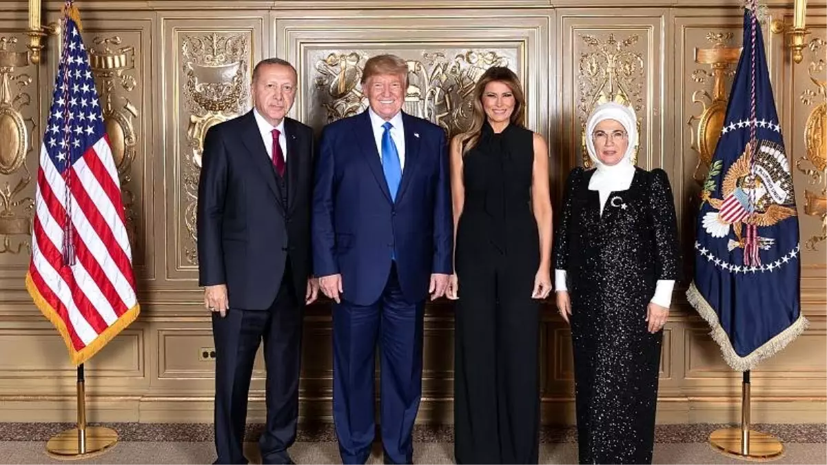 Cumhurbaşkanı Erdoğan ve ABD Başkanı Trump, New York\'ta eşleriyle birlikte yemekte buluştu