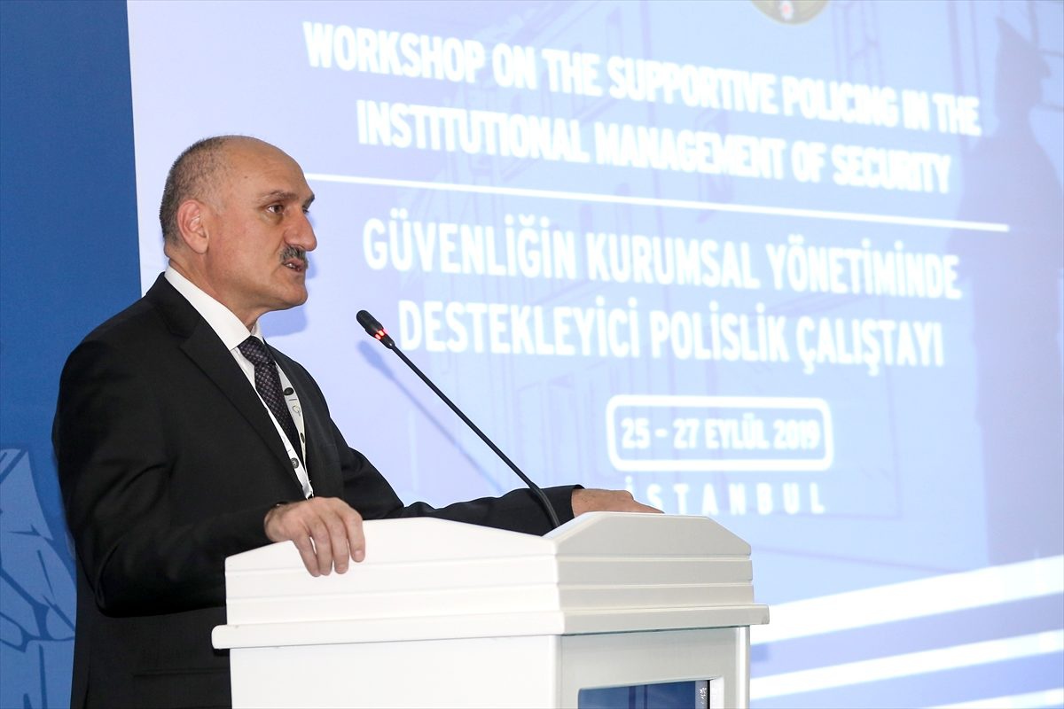 "Güvenliğin Kurumsal Yönetiminde Destekleyici Polislik" çalıştayı