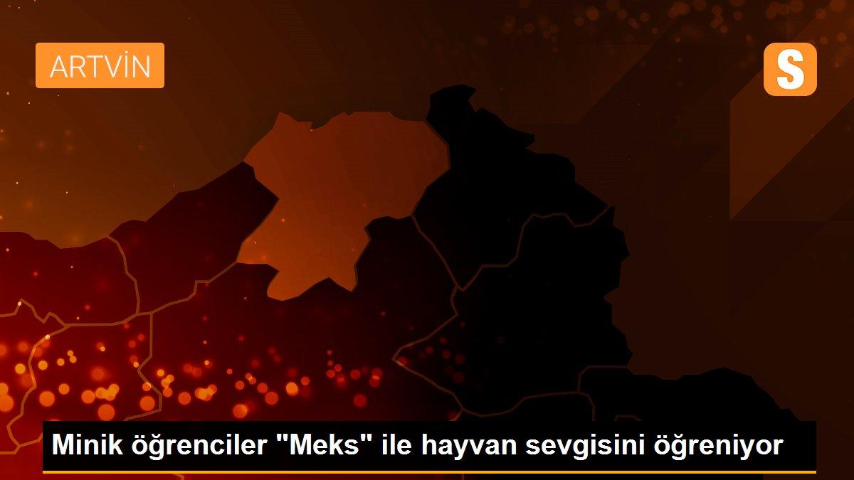 Minik öğrenciler "Meks" ile hayvan sevgisini öğreniyor