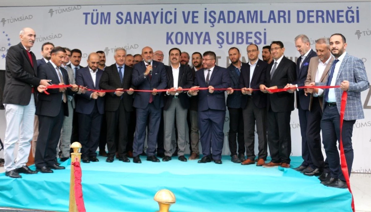 TÜMSİAD Konya Şubesi yeni hizmet binası açıldı