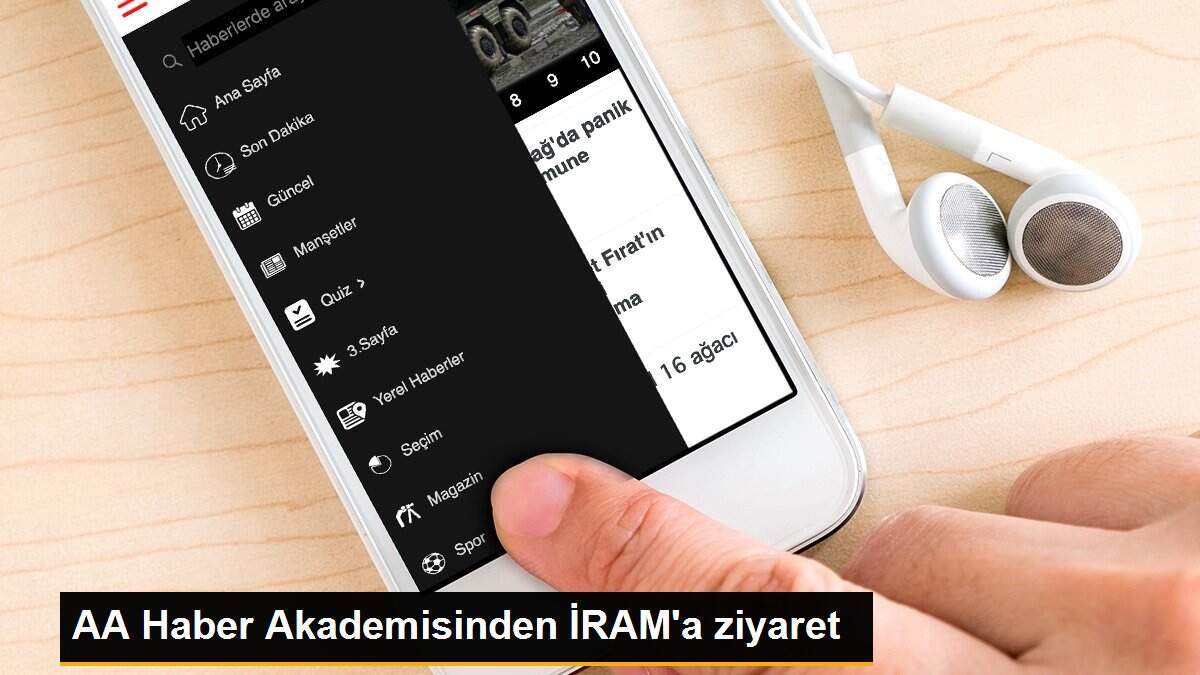 AA Haber Akademisinden İRAM\'a ziyaret