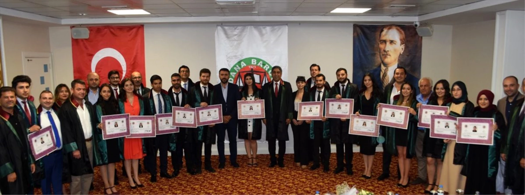 Adana Barosu\'na 18 avukat daha katıldı