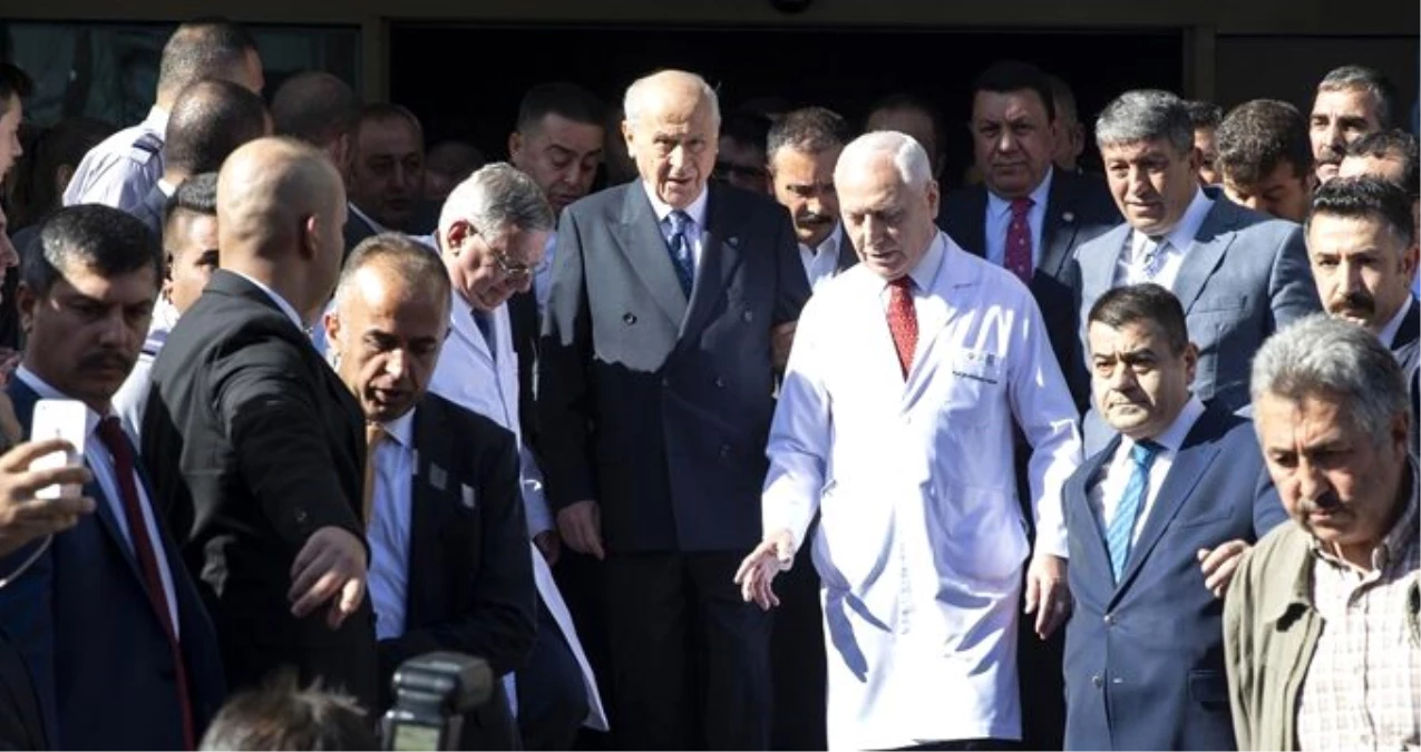 Ankara\'da heyecan yaratan gelişme! Devlet Bahçeli bugün de hastaneye gitti