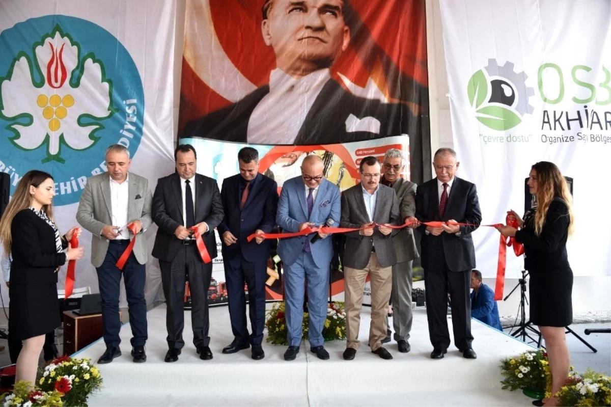 Başkan Ergün Akhisar\'da itfaiye biriminin açılışını yaptı