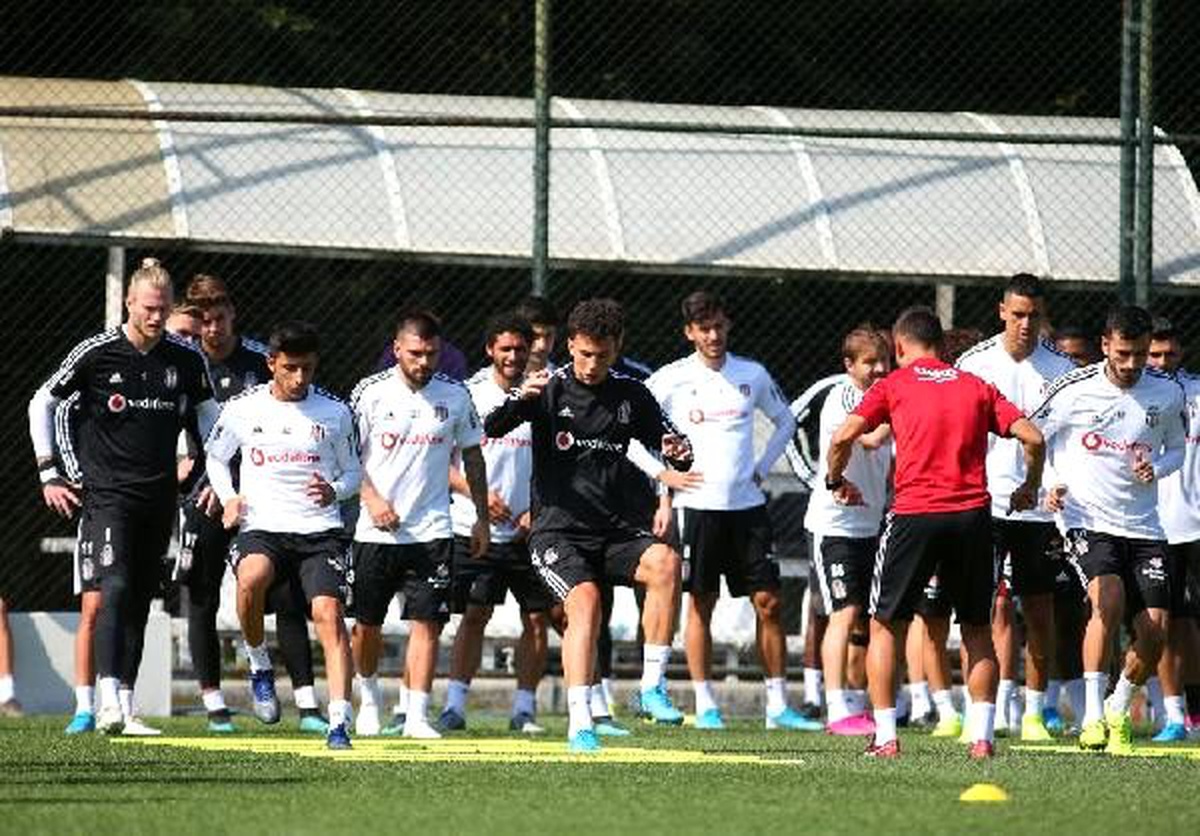 Beşiktaş\'ta trabzonspor maçı hazırlıkları sürüyor