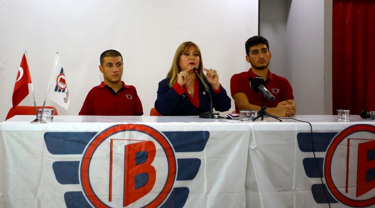 Beytullah Eroğlu ve Uğurcan Özer öğrencilerle buluştu
