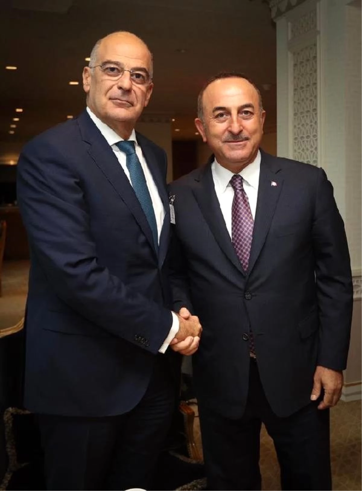Çavuşoğlu, yunanistan dışişleri bakanı nikos dendias ile görüştü