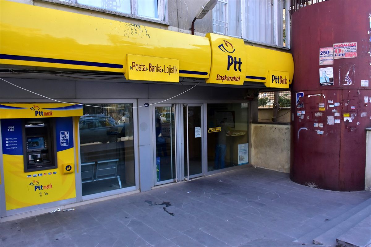 Gaziantep\'te PTT şubesinden silahlı soygun
