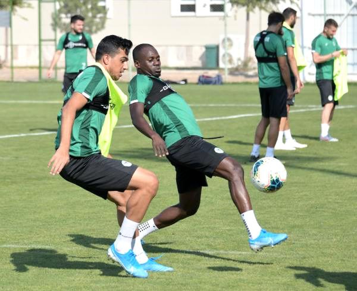 Konyaspor şut ve gol çalıştı