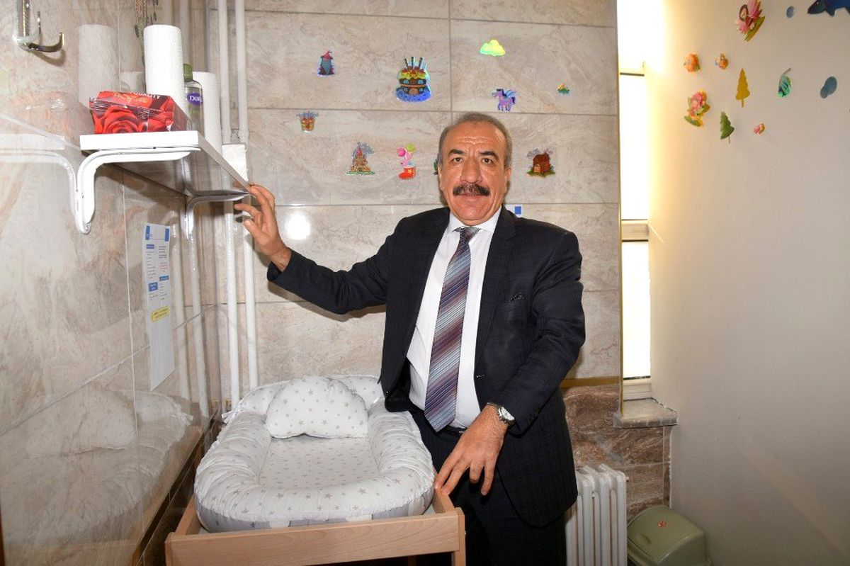 Nüfus Müdürlüğüne bebek bakım odası
