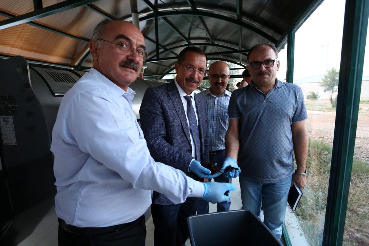 PAÜ Kompost Üretim Ünitesi\'ni faaliyete geçirdi