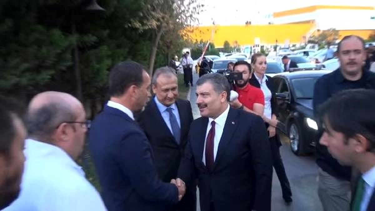 Sağlık bakanı fahrettin koca silivri\'de incelemelerde bulundu