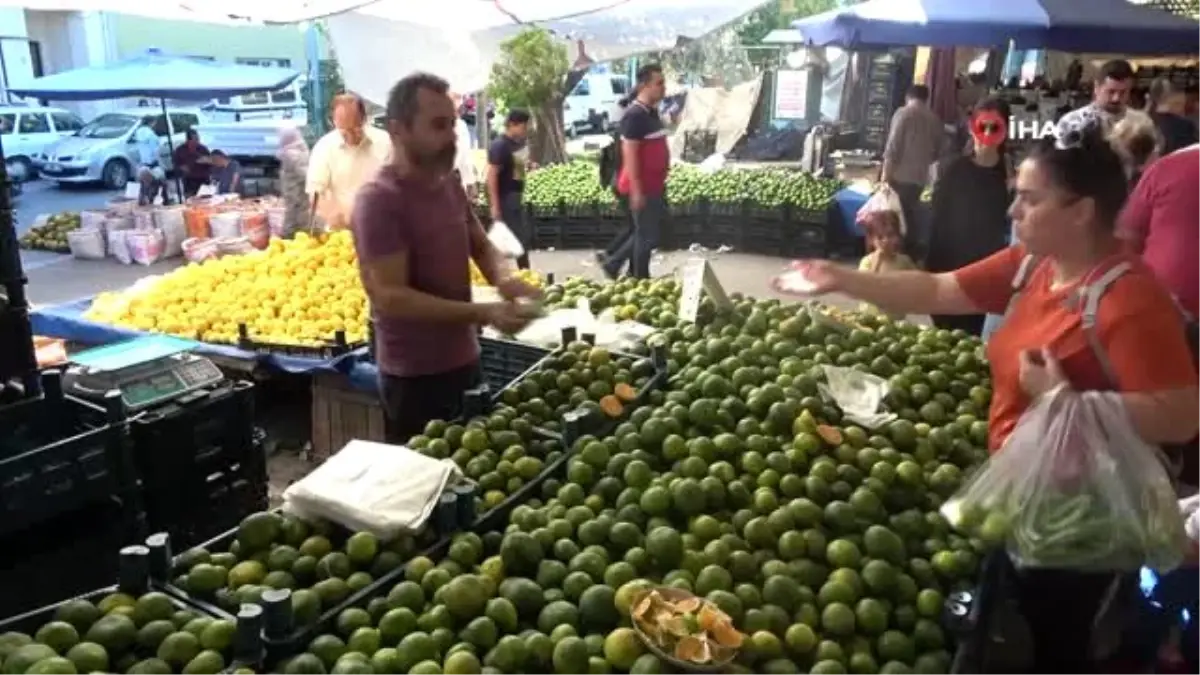 Sonbaharın gelişi pazar tezgahlarını etkilemeye başladı