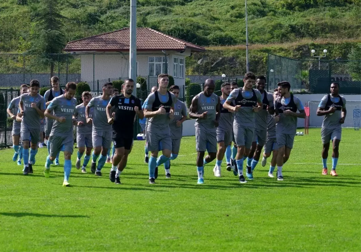 Trabzonspor, Beşiktaş maçının hazırlıklarını sürdürdü