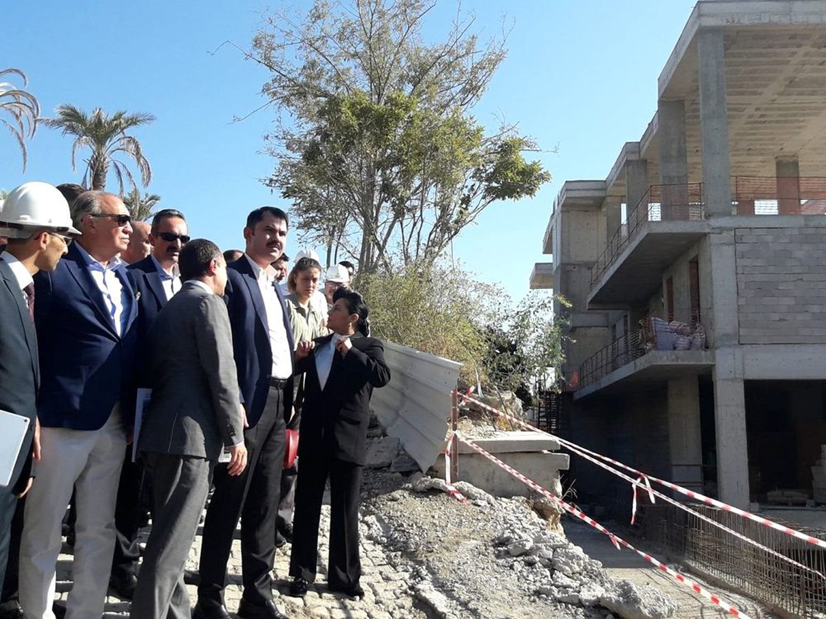Bakan Kurum, Bodrum\'da imara aykırı projeler için ikinci defa geldi