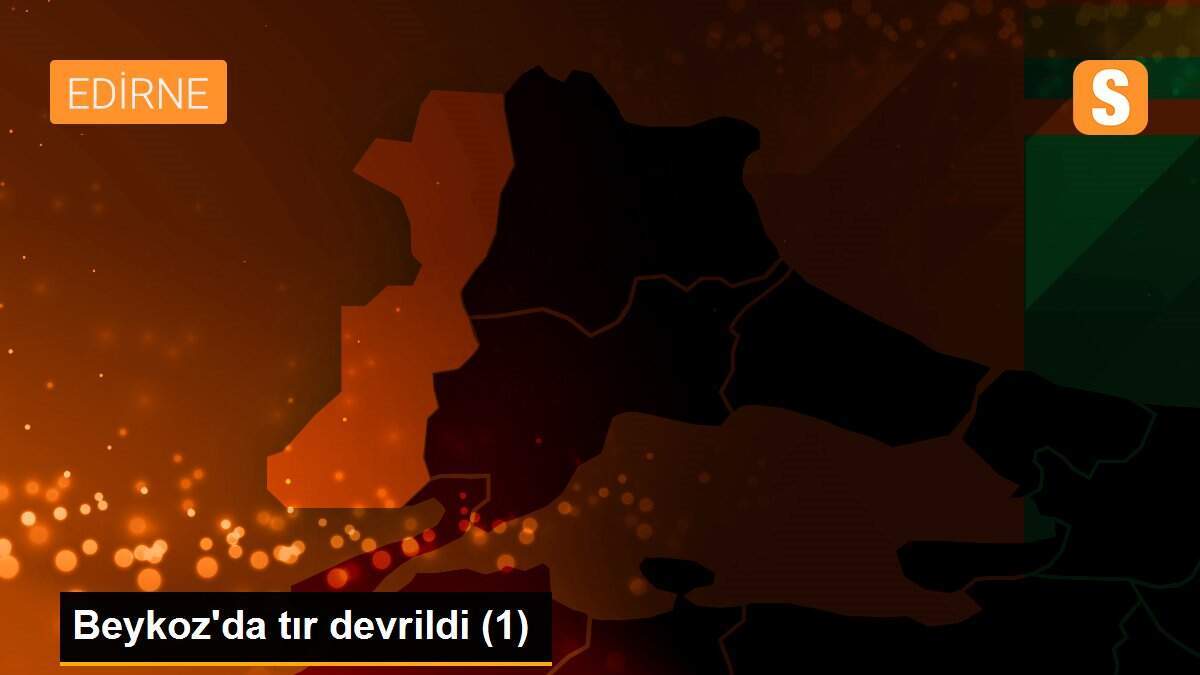 Beykoz\'da tır devrildi (1)