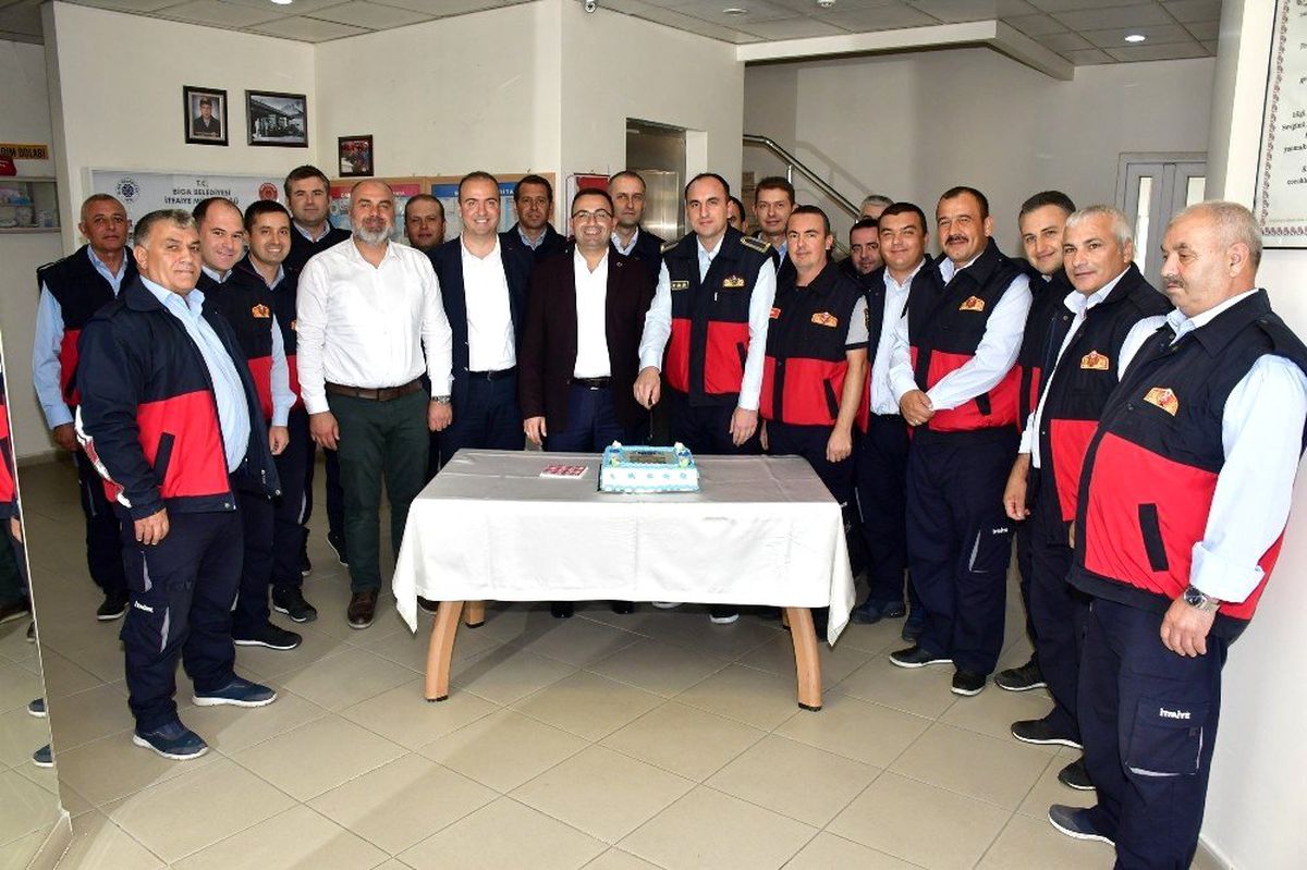 Biga\'da \'İtfaiye Haftası\' kutlandı