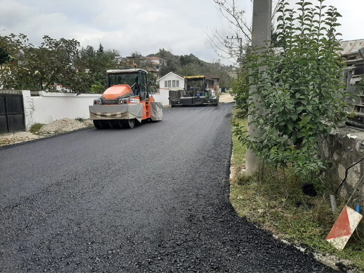 Boğaziçi\'nde asfalt çalışmaları hızlandı