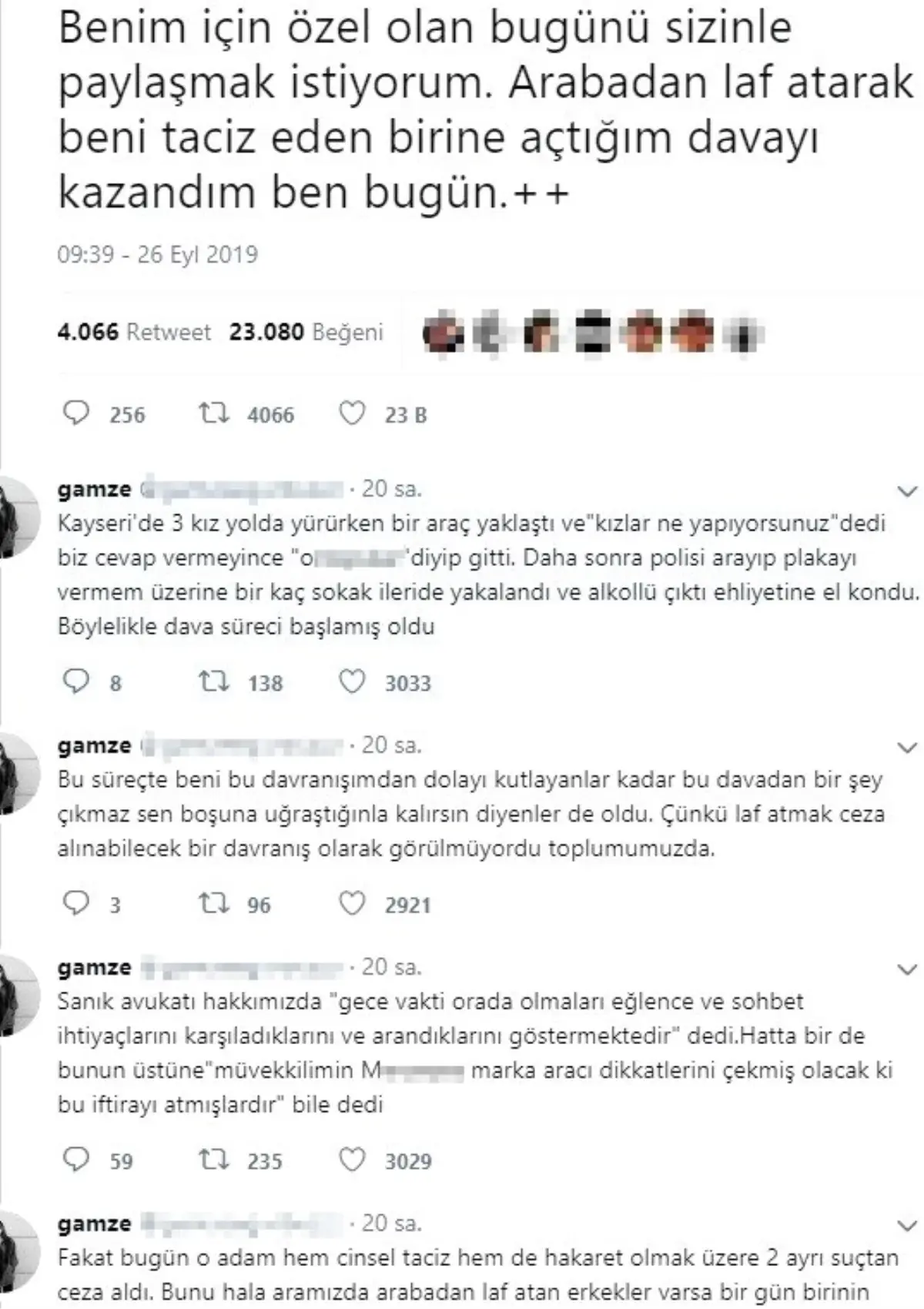 (Düzeltme) Kendisine laf atan şahsın peşini bırakmayan genç kız, emsal karar alınmasını sağladı
