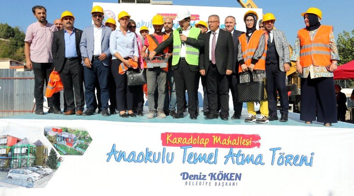 Eyüpsultan Belediyesinden Karadolap Mahallesi\'e anaokulu