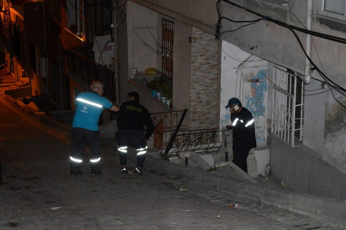 Kağıthane\'de korku dolu dakikalar