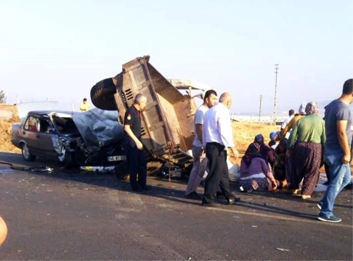 Kahramanmaraş\'ta trafik kazası: 6 yaralı
