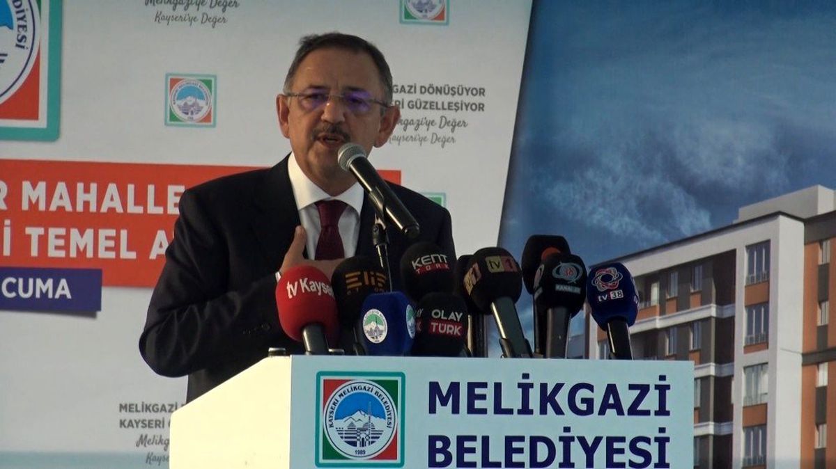 Mehmet Özhaseki: "Rant uğruna tabiatla kavga ediliyor ama tabiatla kavga olmaz"