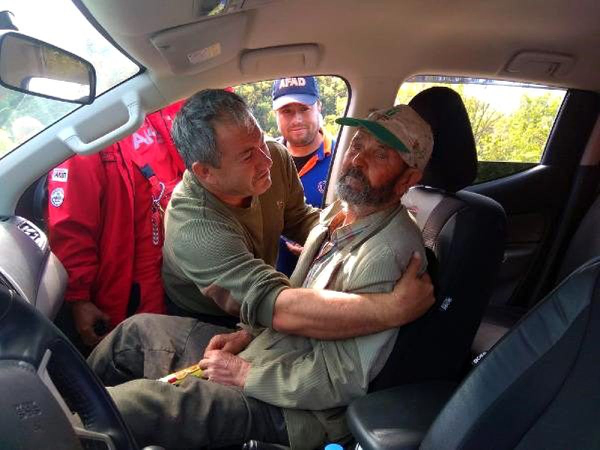 Ormanda kaybolan yaşlı adam, 3 gün sonra bulundu
