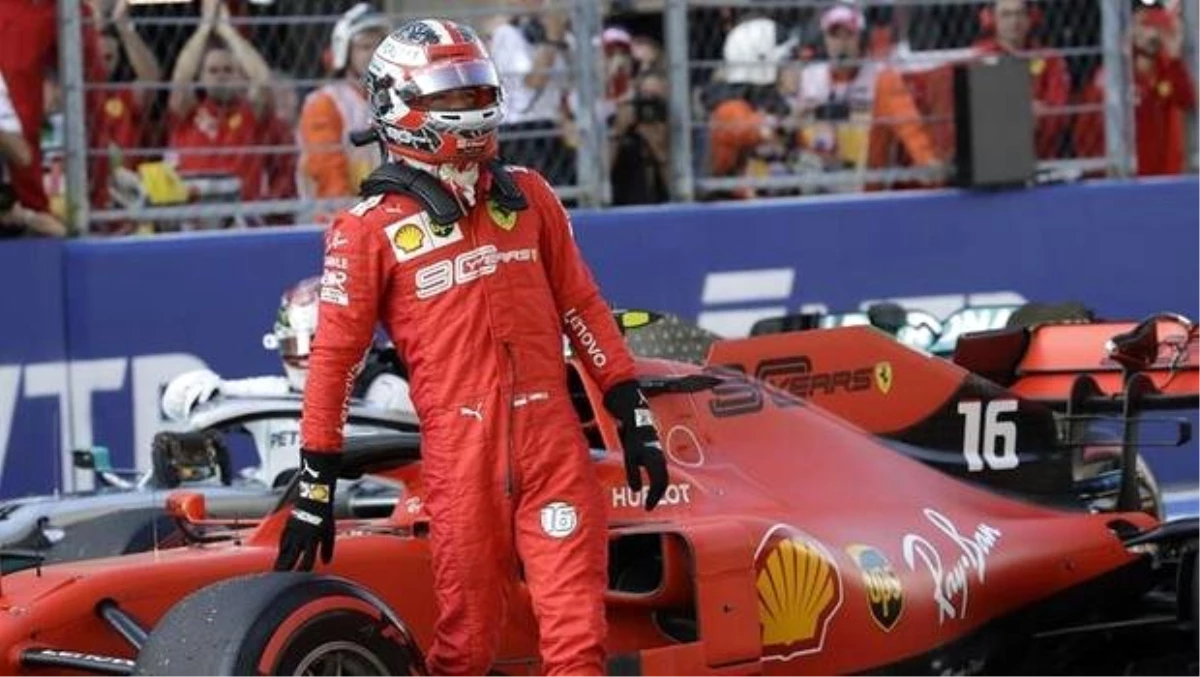Rusya\'da pole pozisyonu Leclerc\'in! Schumacher sonrası ilk kez...