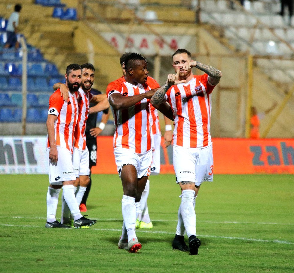 TFF 1. Lig: Adanaspor: 2 - Altay: 2 (İlk yarı sonucu)