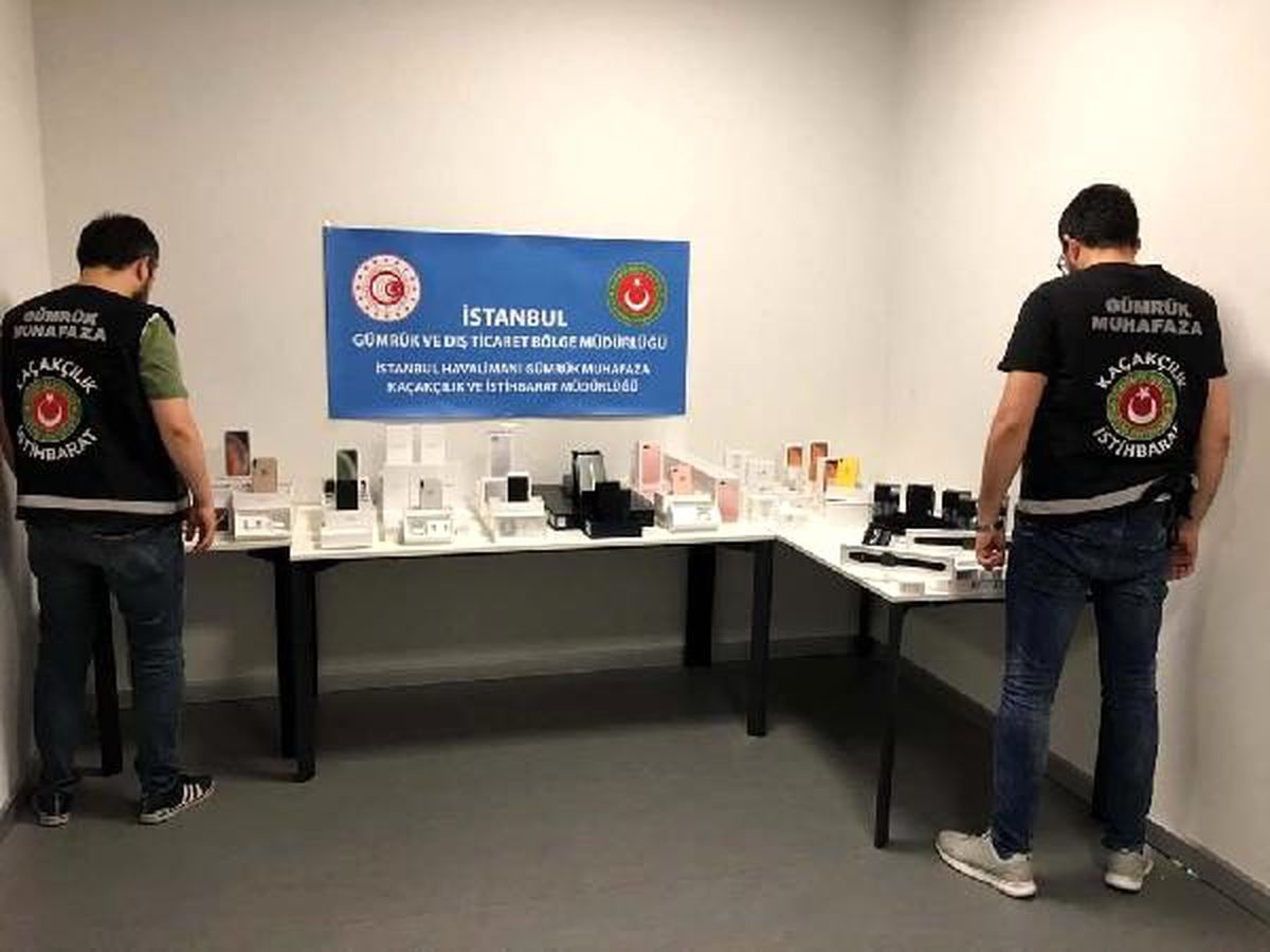 Ticaret bakanlığı: 9 ayda havalimanlarında 127 milyon tl\'lik kaçak eşya ele geçirildi