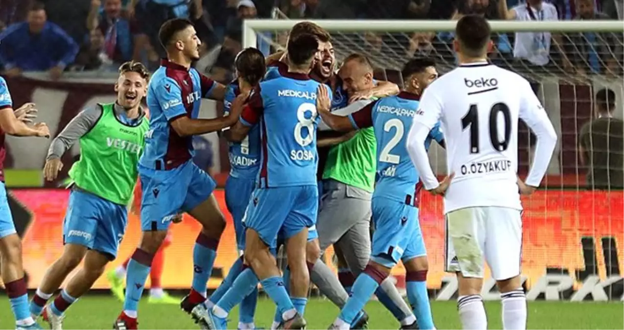 Beşiktaş, Trabzonspor\'a 4-1 mağlup oldu!