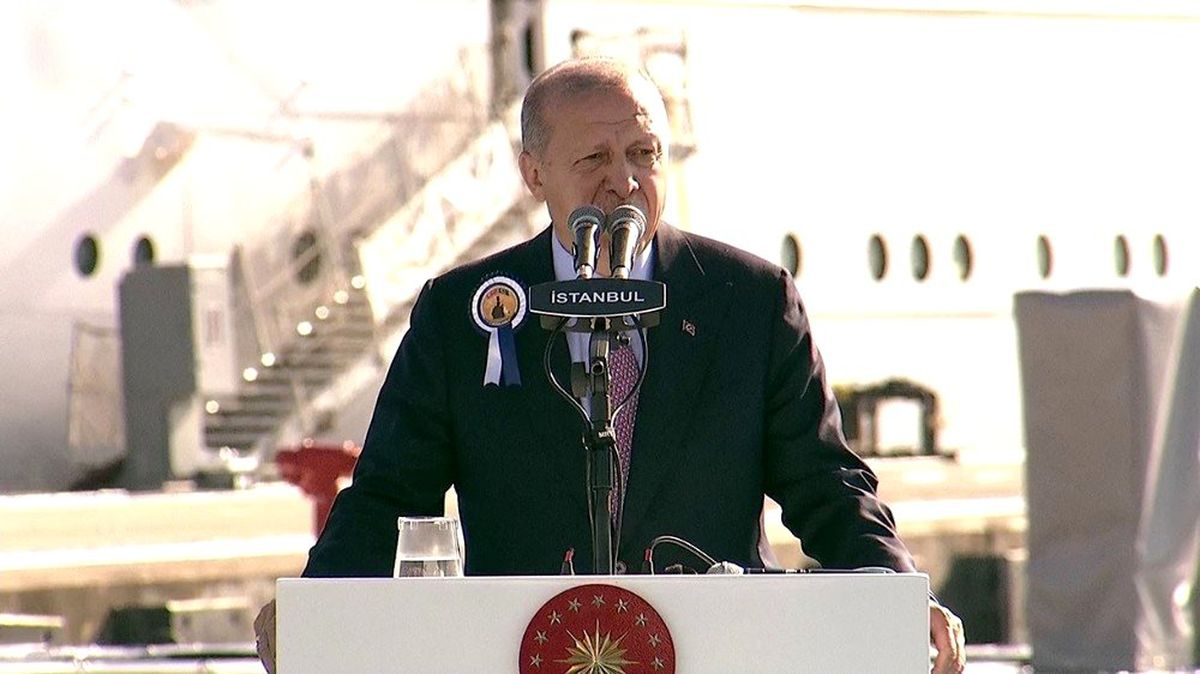 Cumhurbaşkanı Erdoğan, "Hedefimiz 2023\'te savunma sanayii alanında dışa bağımlılığı tamamen ortadan...