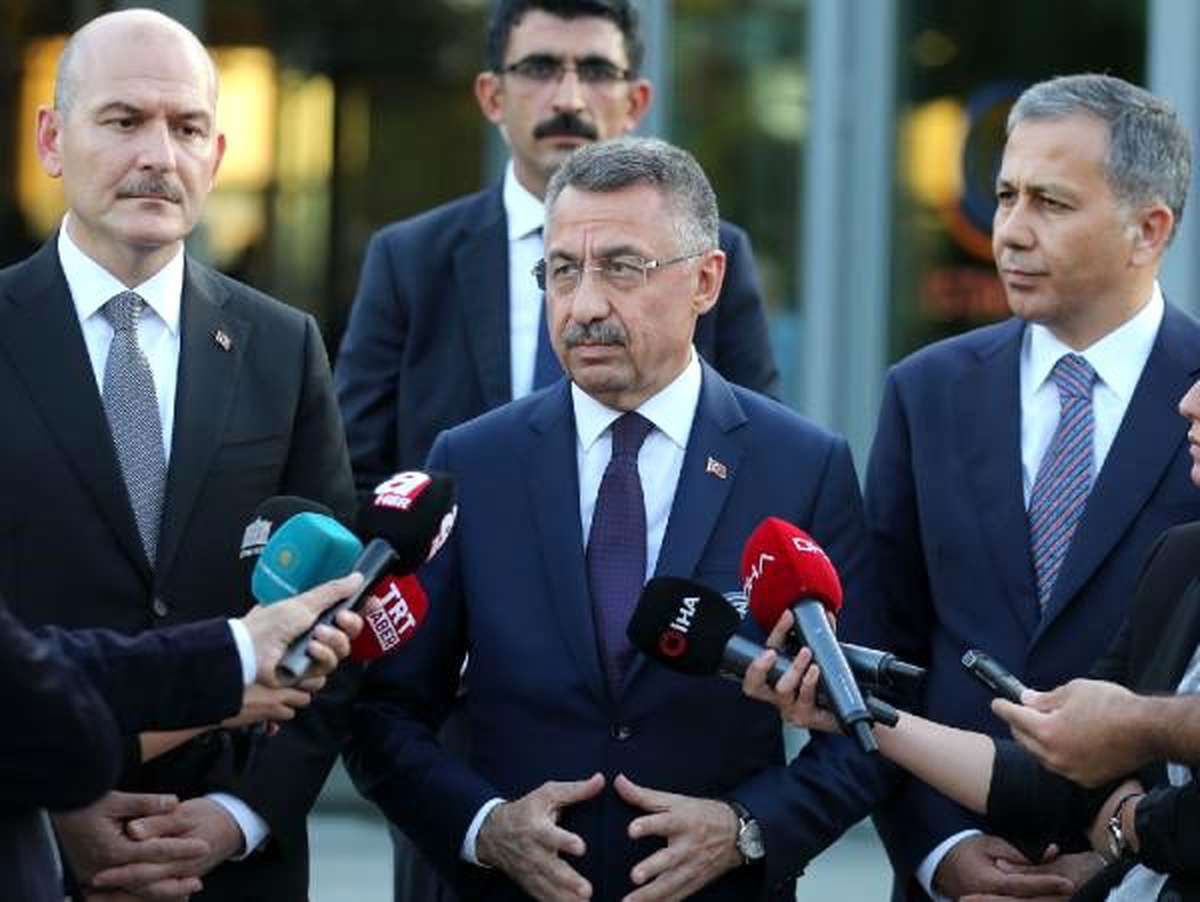 Cumhurbaşkanı yardımcısı fuat oktay, afad\'ta açıklamalarda bulundu