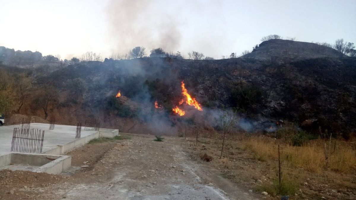 Datça\'da zirai alanda üç farklı noktada yangın çıktı