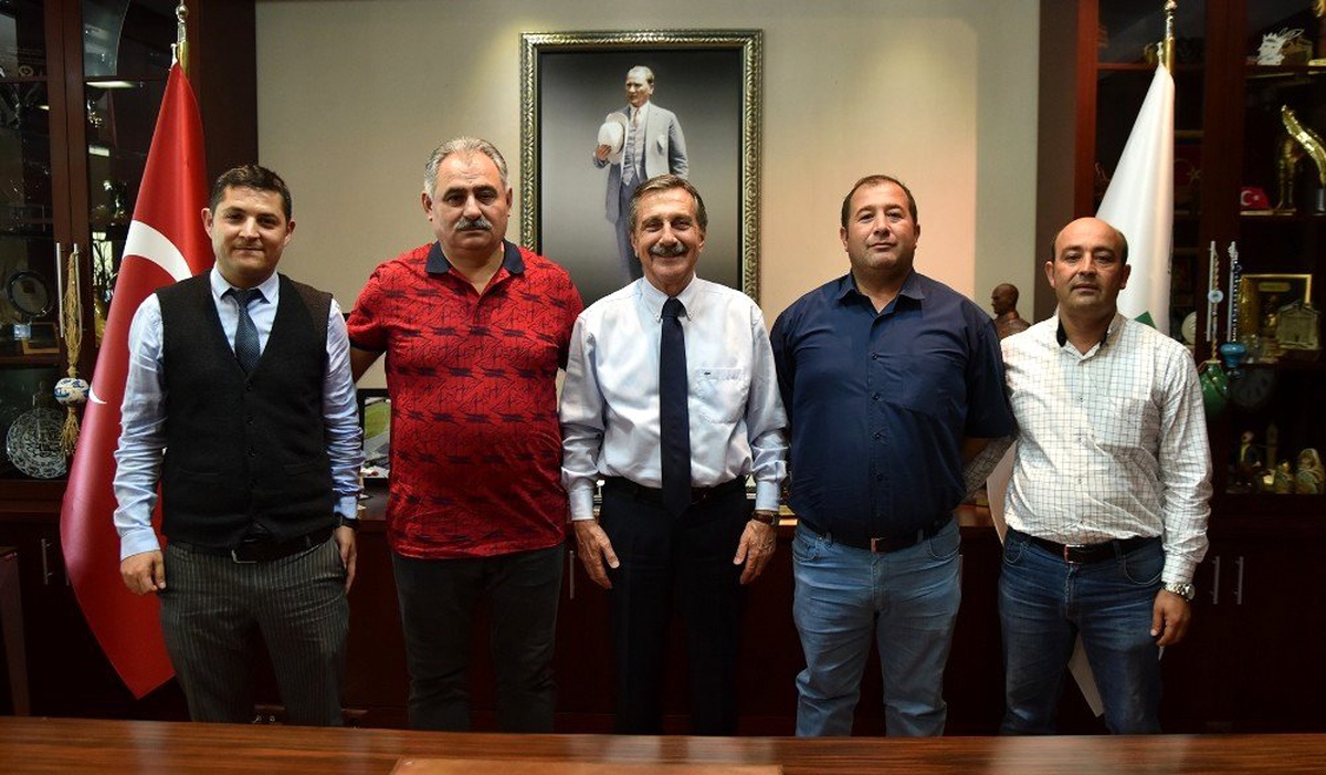 Döğerliler Derneğinden Başkan Ataç\'a ziyaret
