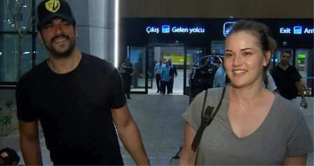 Fahriye Evcen\'den, eşi Burak Özçivit\'le aşk paylaşımı! Güzelliği ile büyüledi