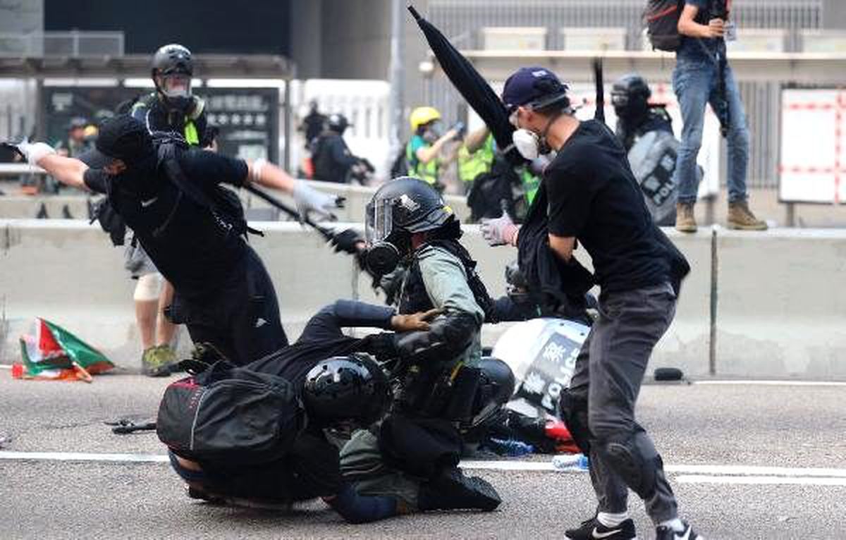 Hong kong\'da protestolar devam ediyor