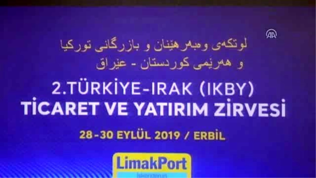 İkinci Türkiye-Irak (IKBY) Ticaret ve Yatırım Zirvesi
