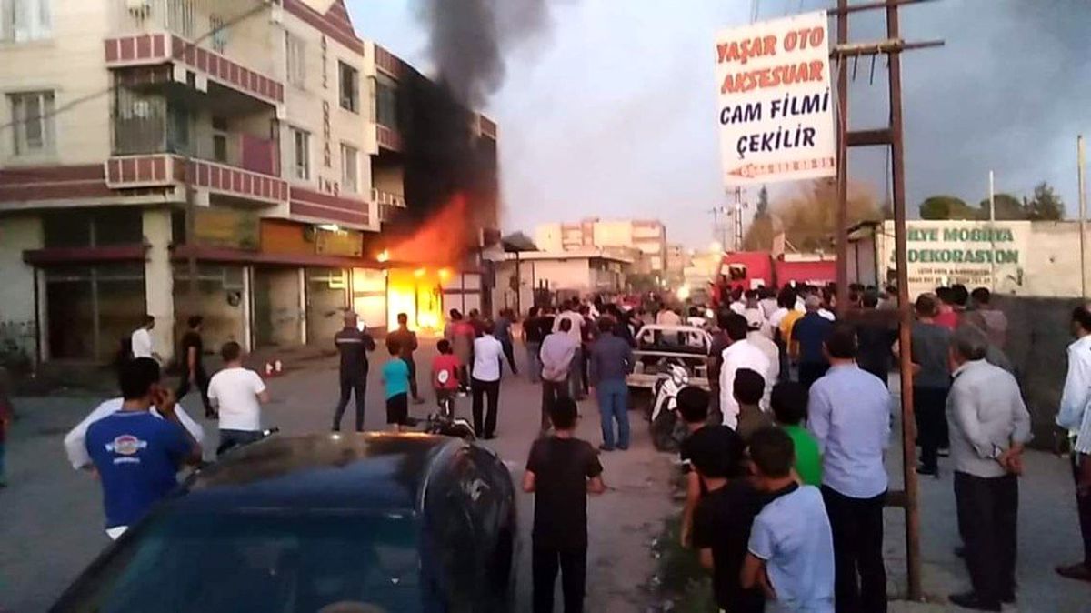 İş yerinde çıkan yangın söndürüldü