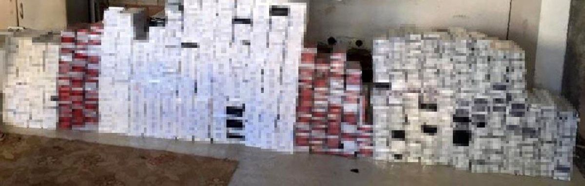 Midyat\'ta 7 bin 130 paket gümrük kaçağı sigara ele geçirildi