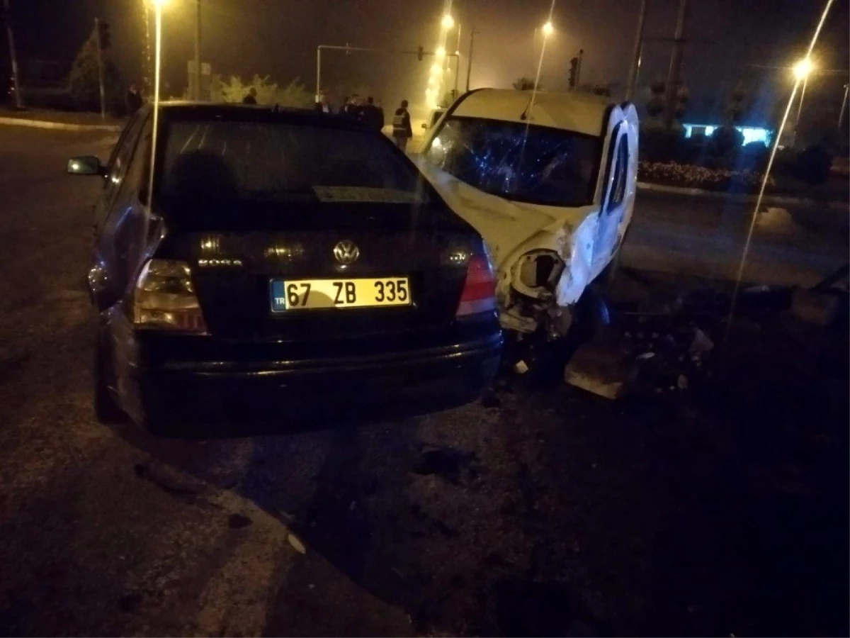 Zonguldak\'ta trafik kazası: 2 yaralı