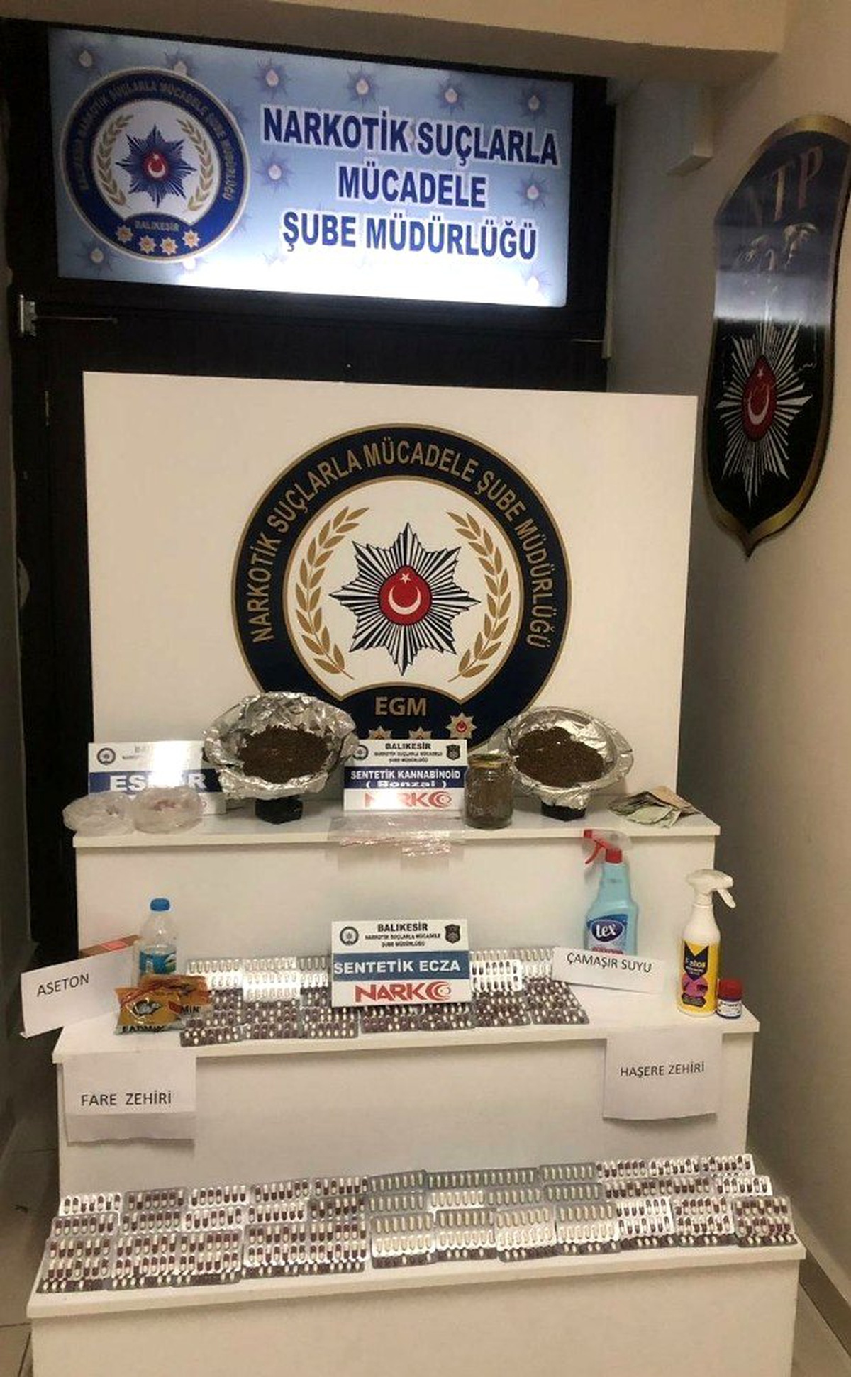 Balıkesir polisi uyuşturucu tacirlerine göz açtırmıyor