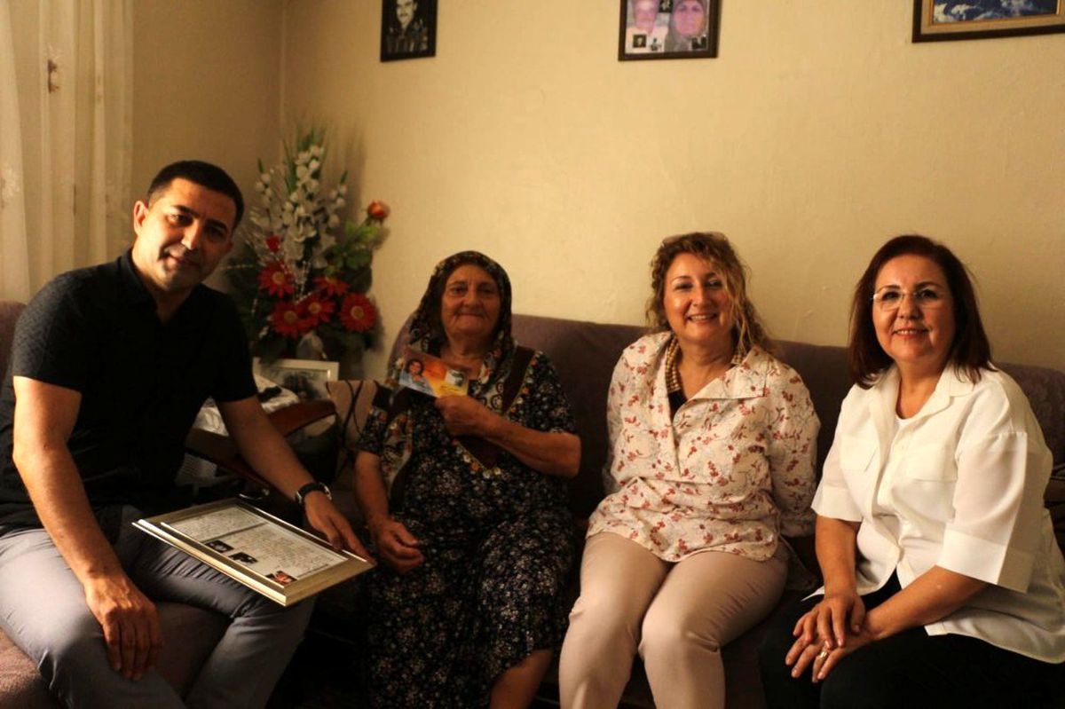 Başkan Ömer Günel, ev ziyaretlerine devam ediyor