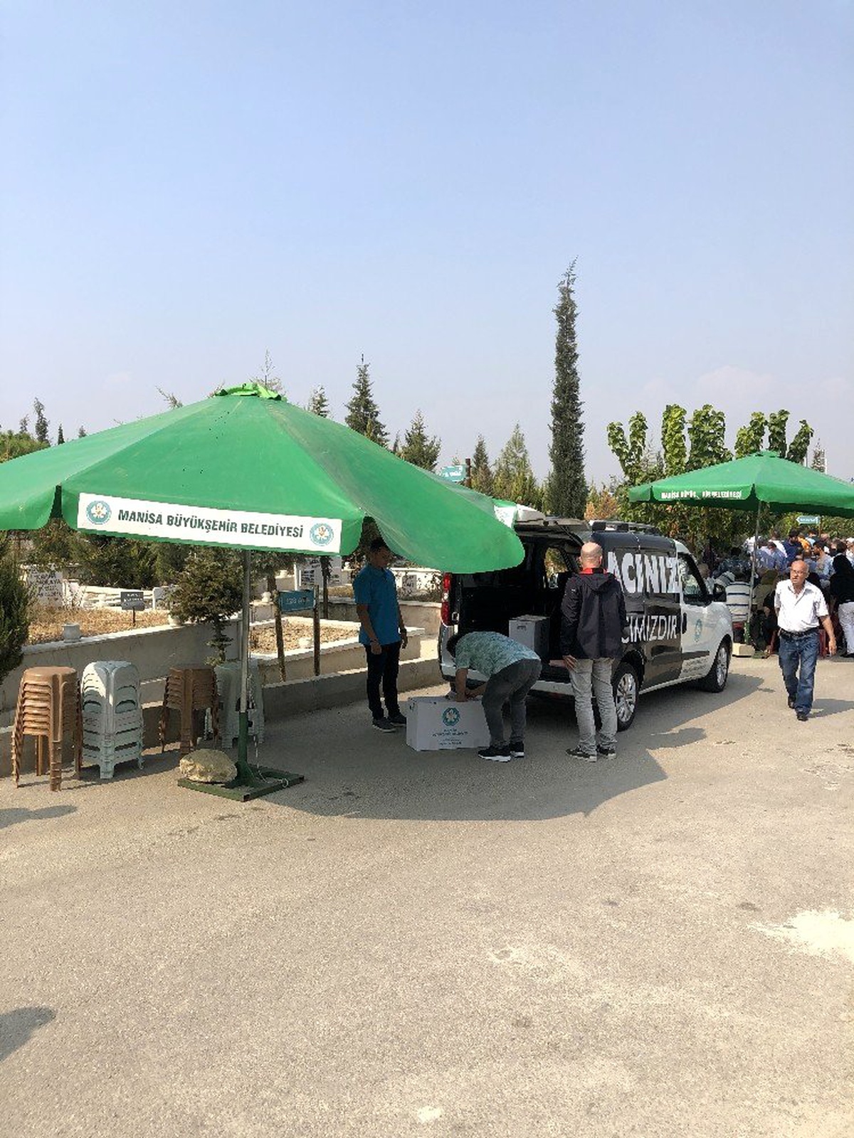 Büyükşehir vatandaşın acı gününde de yanında
