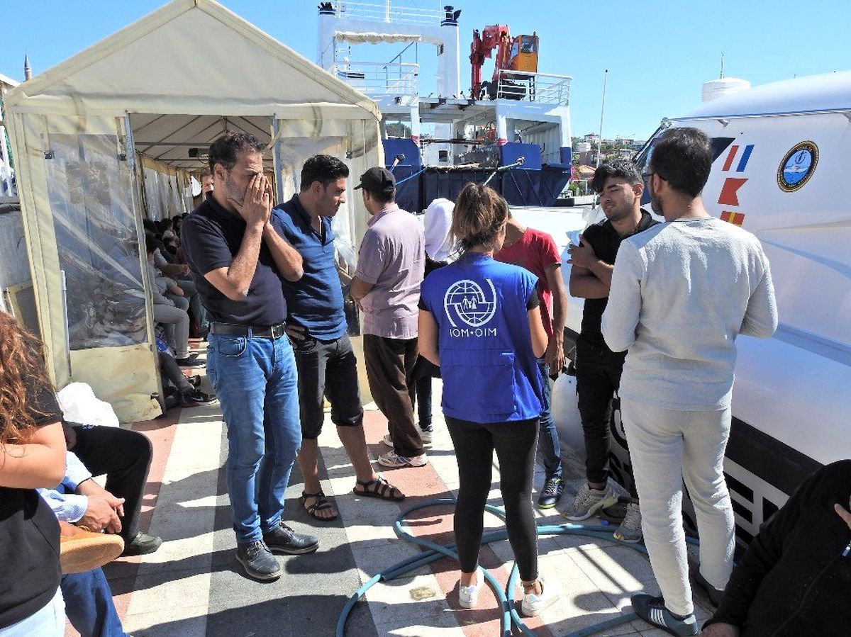 Çeşme\'de 224 göçmen yakalandı