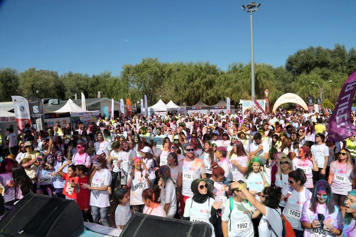 Color Sky 5K Gölbaşı etabı yapıldı